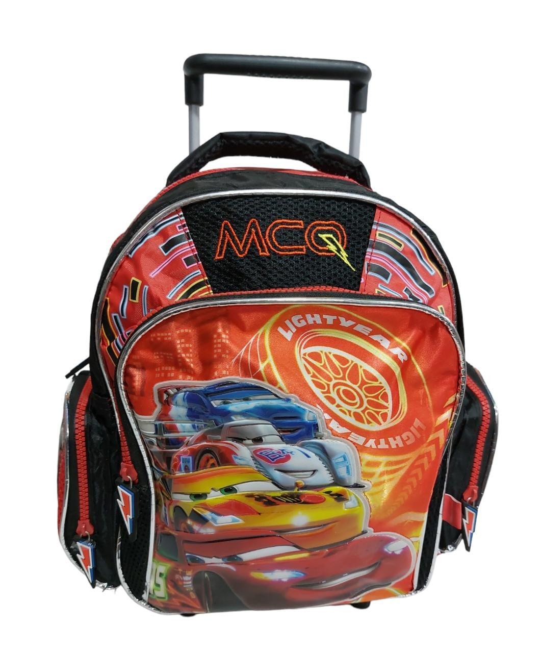 Mochila con carro grande - Cars - Wabro