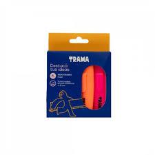 RESALTADORES FLUO X4 TRAMA E/BLISTER