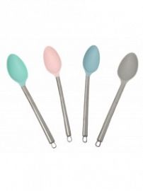 Cuchara Nylon + Acero Inox Linea pastel