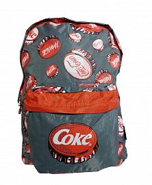 Mochila lona Coca Cola