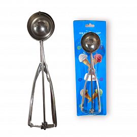 CUCHARA PARA HELADO METALICA 22CM