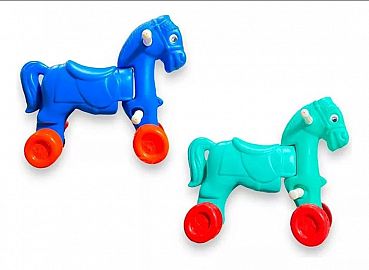 ZAPATILLA CON FORMA DE CABALLO- 50X58CM