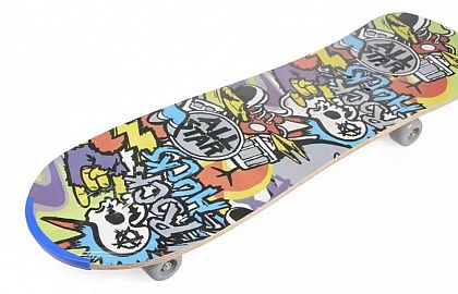 SKATE ESTAMPADO GRANDE 78CM MAR PLAST