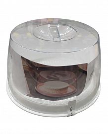 CAMPANA QUESERA ACRILICA CHICA 18CM