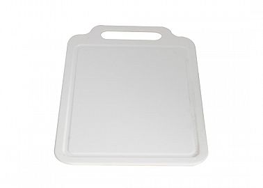OFERTA X 12 UNIDADES TABLA PICAR GRANDE 36CM BLANCA