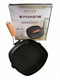  PLANCHA BIFERA N*28 ENLOZADA MANGO SIMIL MADERA