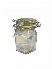 FRASCO 100CC C/CIERRE CLIP VIDRIO