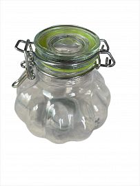 FRASCO 200CC C/CIERRE CLIP VIDRIO