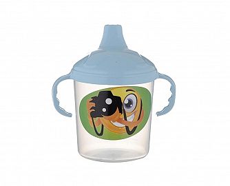 OFERTA X 12 UNIDADES VASO CHUPETON CON MANIJA PLASTICO INFANTIL