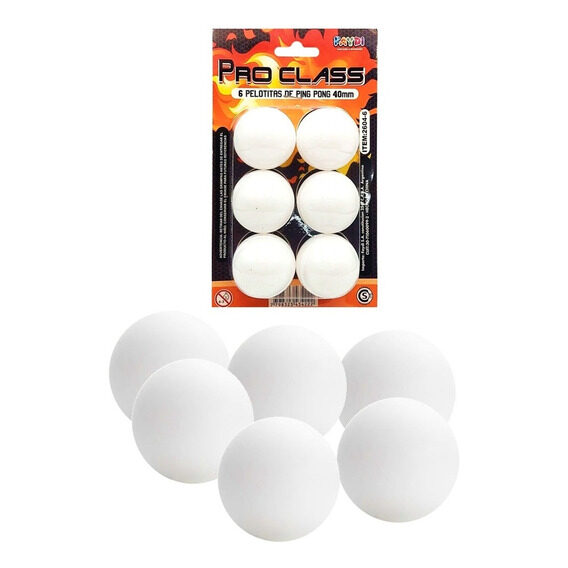 Pelotas Ping Pong Set X6 Unidades