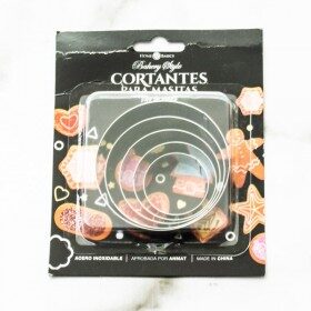 Molde cortante de galletas x5