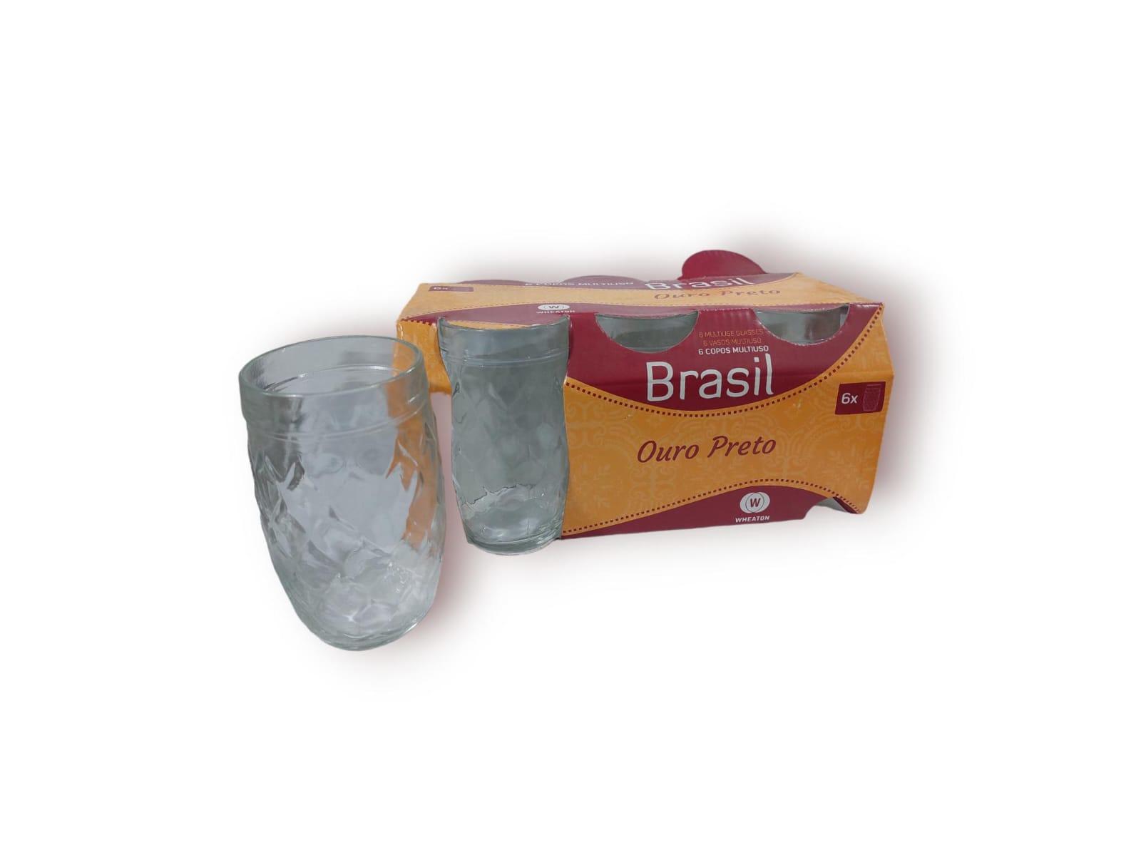 VASO- BRASIL - OURO PRETO - X6 UNIDADES