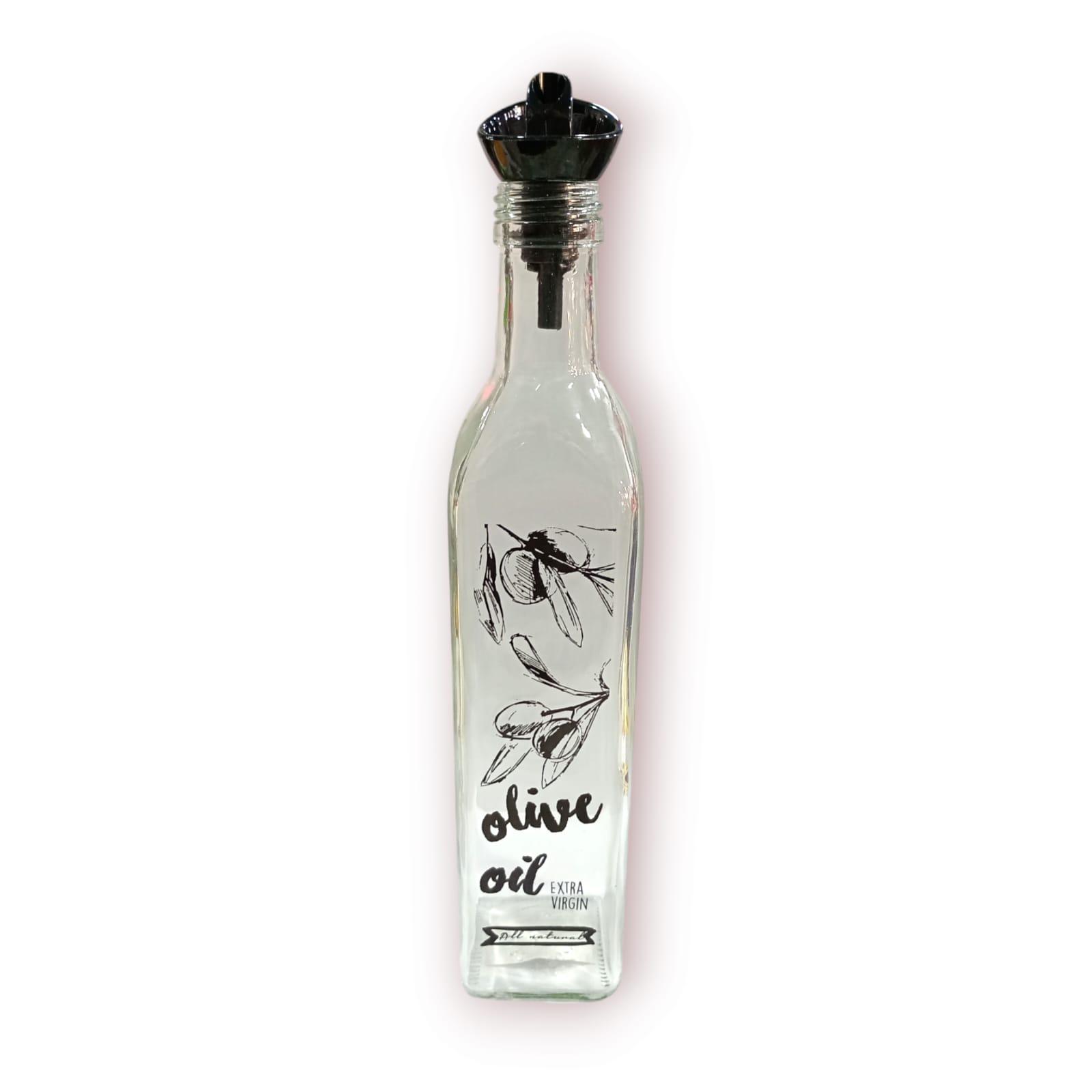 ACEITERO VIDRIO CON PICO VERTEDOR 500C.C.