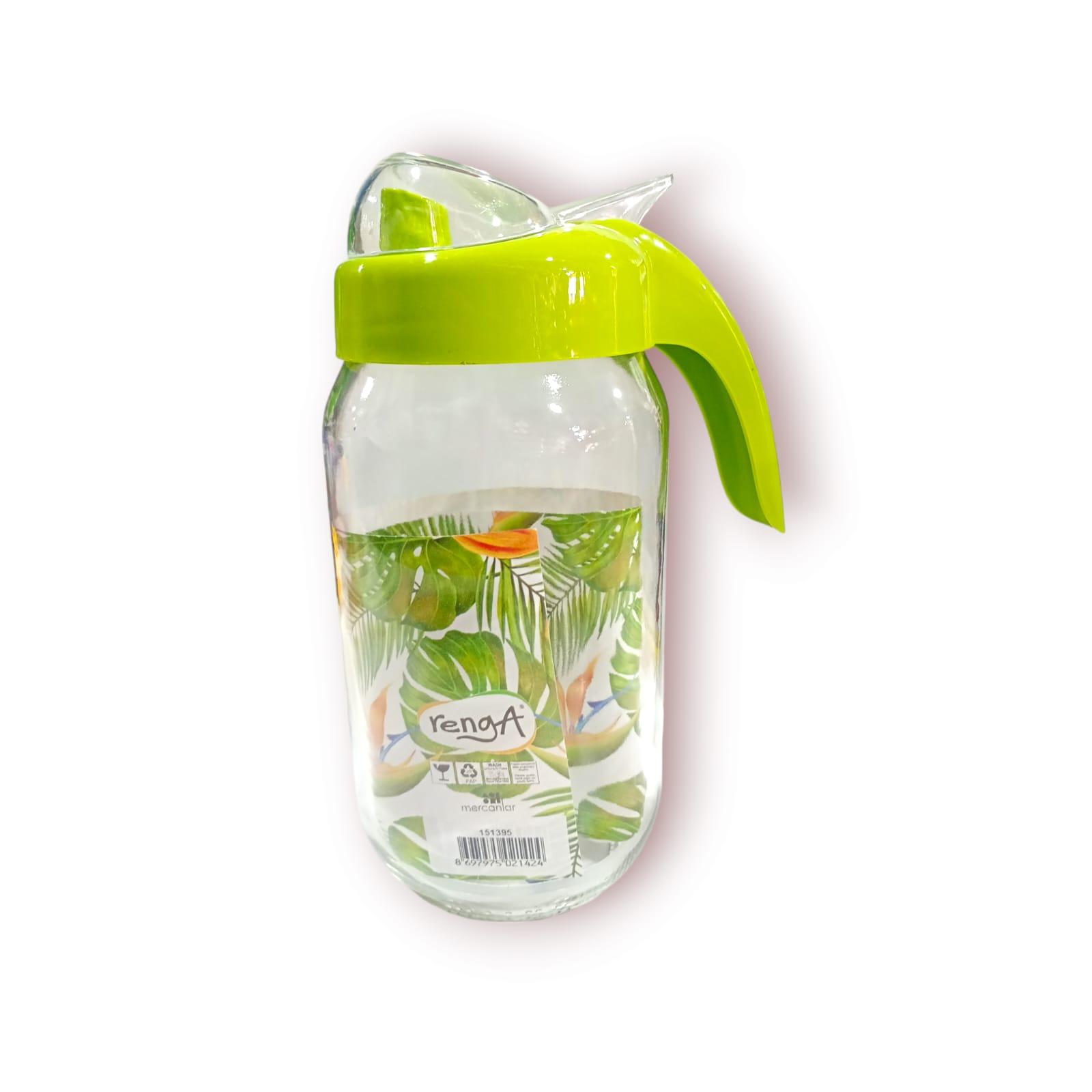 ACEITERO VIDRIO CON PICO VERTEDOR 1 LTS