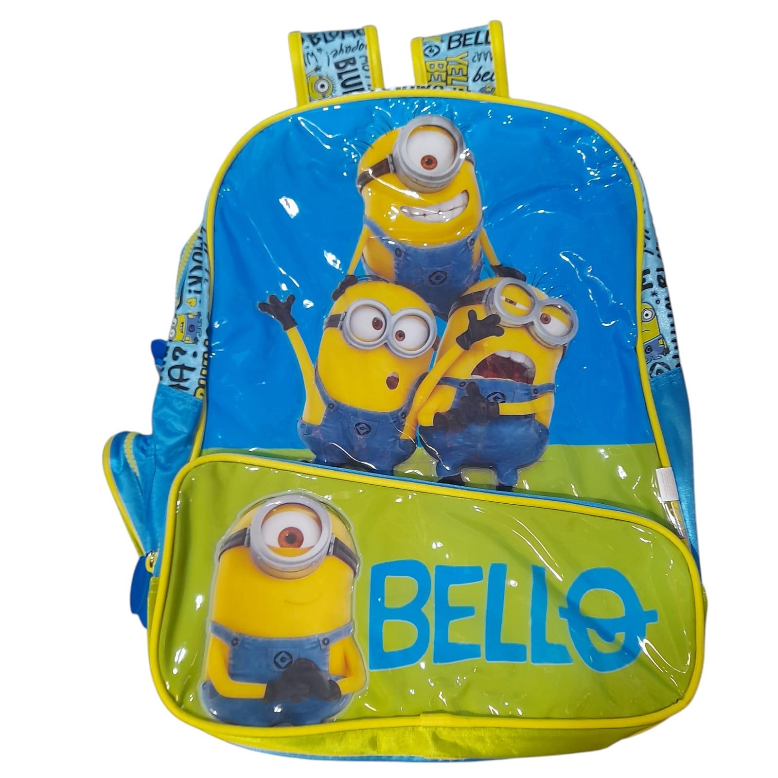 MOCHILA 17 PULGADAS MINIONS WABRO