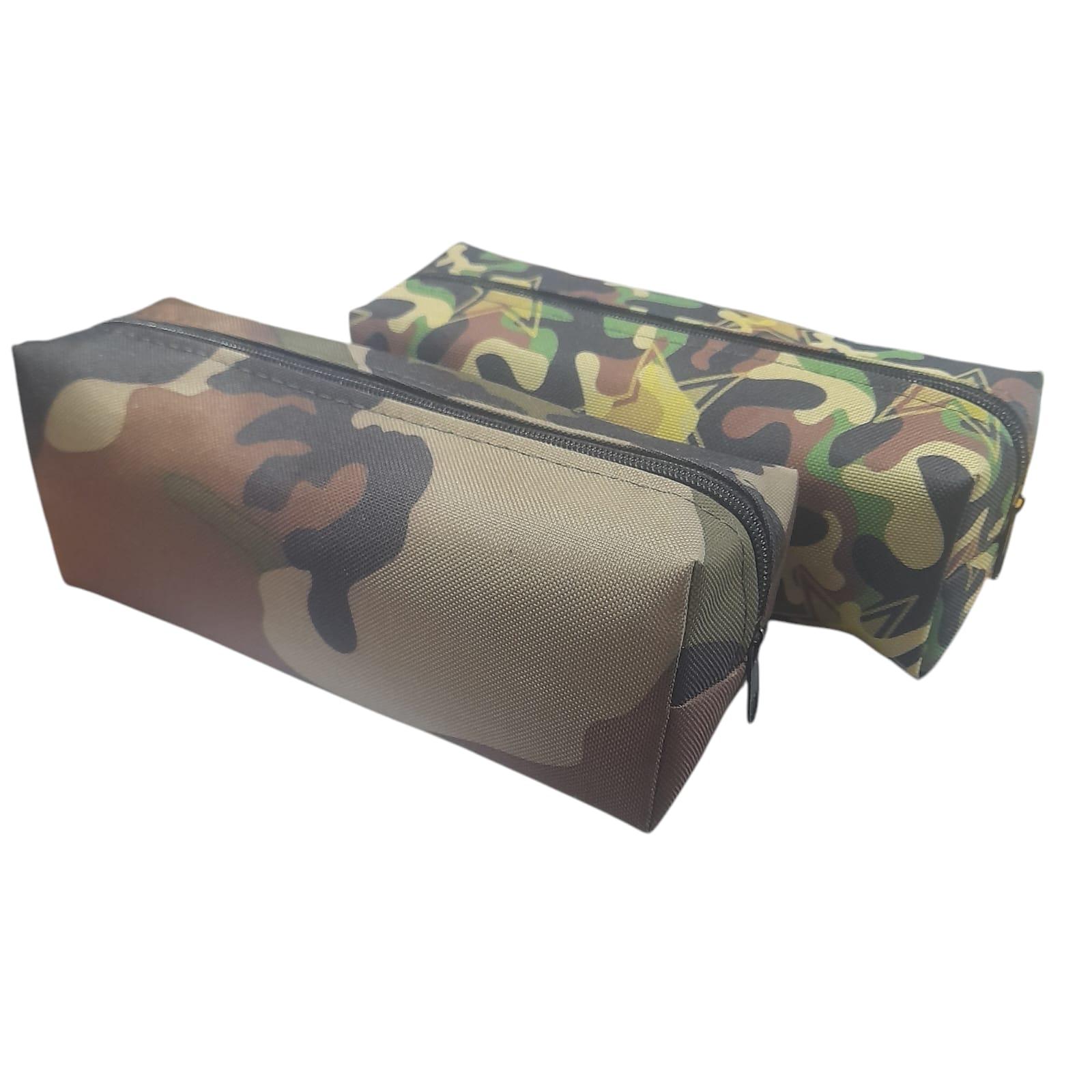 CARTUCHERA XXL CAMUFLADA 1CIERRE