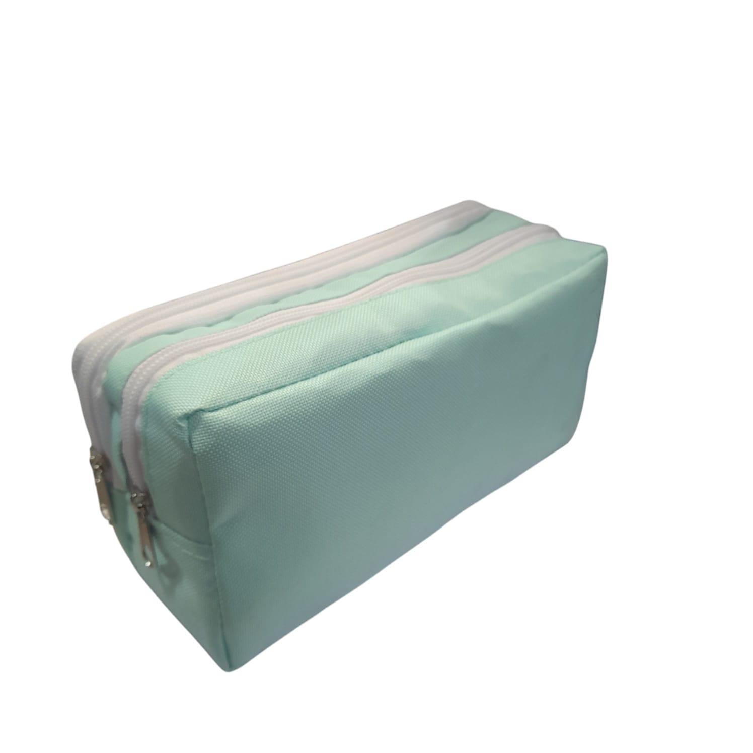 CARTUCHERA DOBLE CIERRE PASTEL GDE