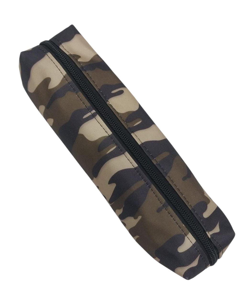 CARTUCHERA TUBO CAMUFLADA CHICA