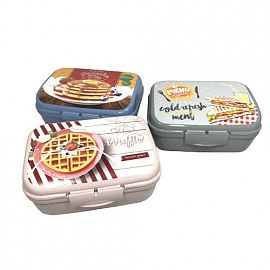 TUPPER CONTENEDOR PLASTICO ESTILO LUNCHERA 1LTS