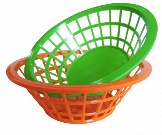 PANERA PLASTICA CALADA ECONOMICA 22CM