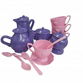 SET DE CAFE X 16 PIEZAS PLASTICO EN BOLSA