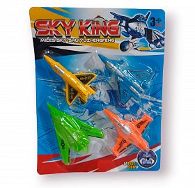 AVIONES X 4 UNIDADES - 10CM