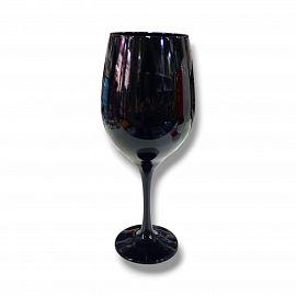 COPA VIDRIO COLOR NEGRO BARONE 490ML