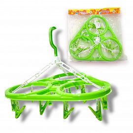 TENDER PLASTICO TRIANGULAR CON 15 BROCHES  30CM