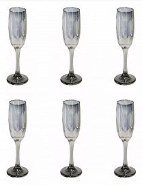 COPA VIDRIO CHAMPAGNE 200ML GRIS