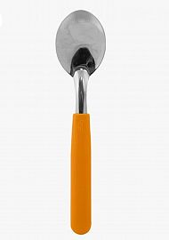 CUCHARA M/PLASTICO CAROL NARANJA