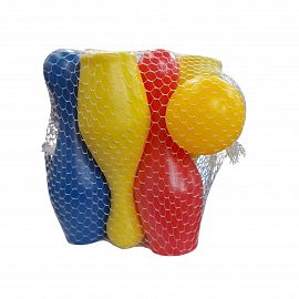 JUEGO DE BOLOS PLÀSTICOS CHICO EN RED