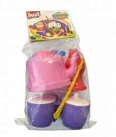 JUEGO MATE PLASTICO E/BOLSA LUNI