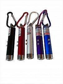 PUNTERO LASER CON LLAVERO +DETECTOR BILLETES FALSOS