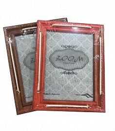 PORTARETRATO DE MADERA C/SOGA 15X21CM