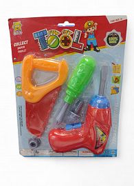 SET HERRAMIENTAS PLASTICO E/BLISTER